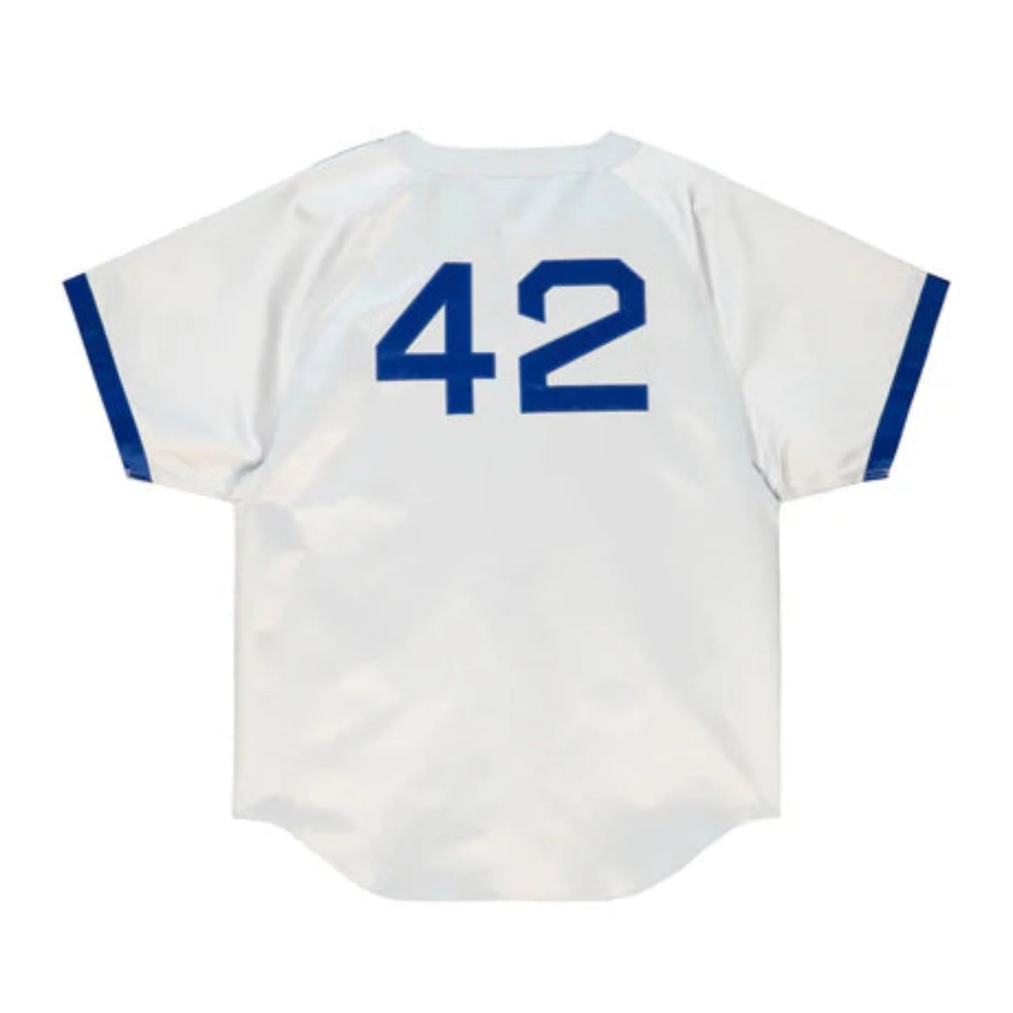 Men's Jackie Robinson White Brooklyn Dodgers Cooperstown Collection 1949 Authentic Player Jersey