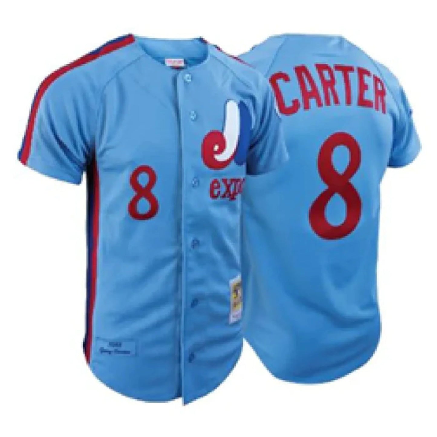 Gary Carter Montreal Expos MLB Mitchell & Ness Men's 1982 Cooperstown Jersey