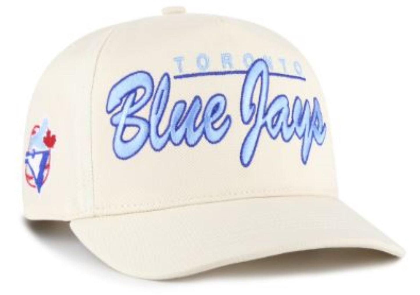 '47 MLB Toronto Blue Jays Brushmark Hitch Adjustable Hat - White/Blue