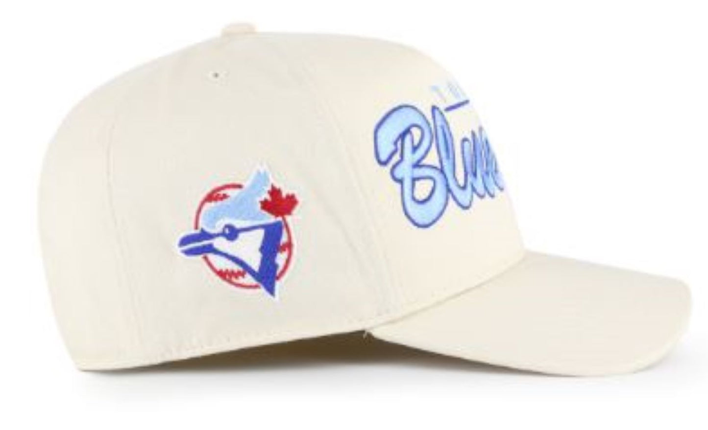 '47 MLB Toronto Blue Jays Brushmark Hitch Adjustable Hat - White/Blue