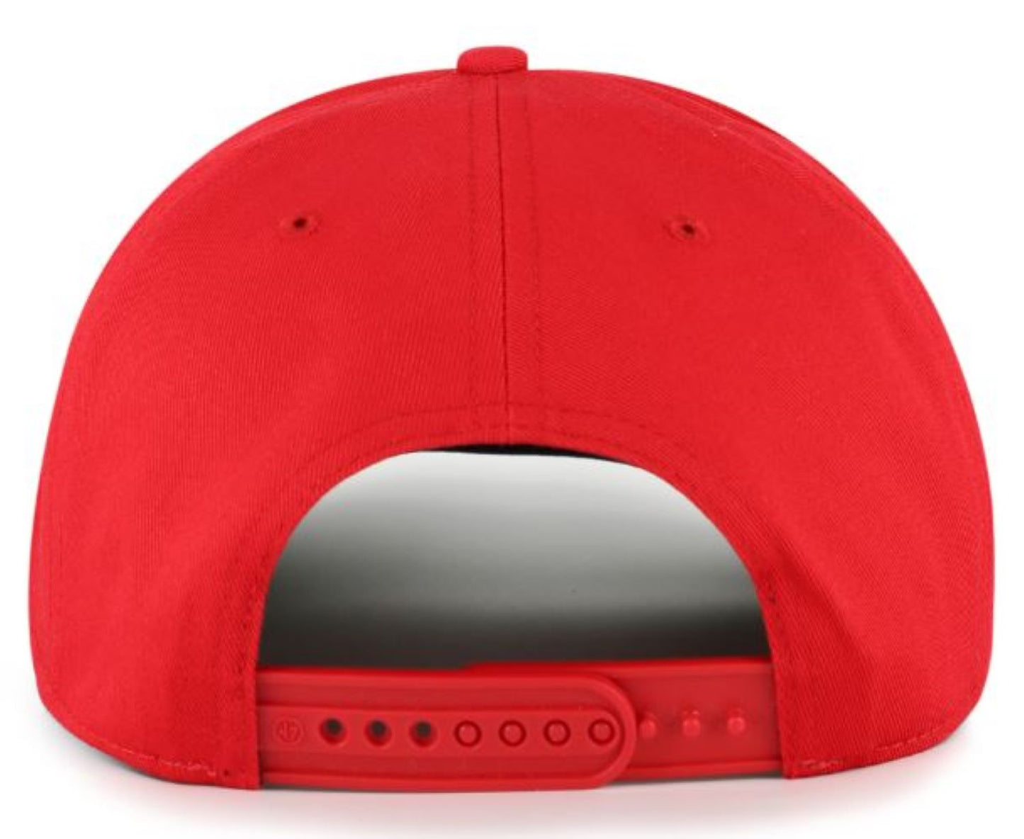 '47 NHL Calgary Flames Byline Cord Hitch Adjustable Snapback Hat - Red