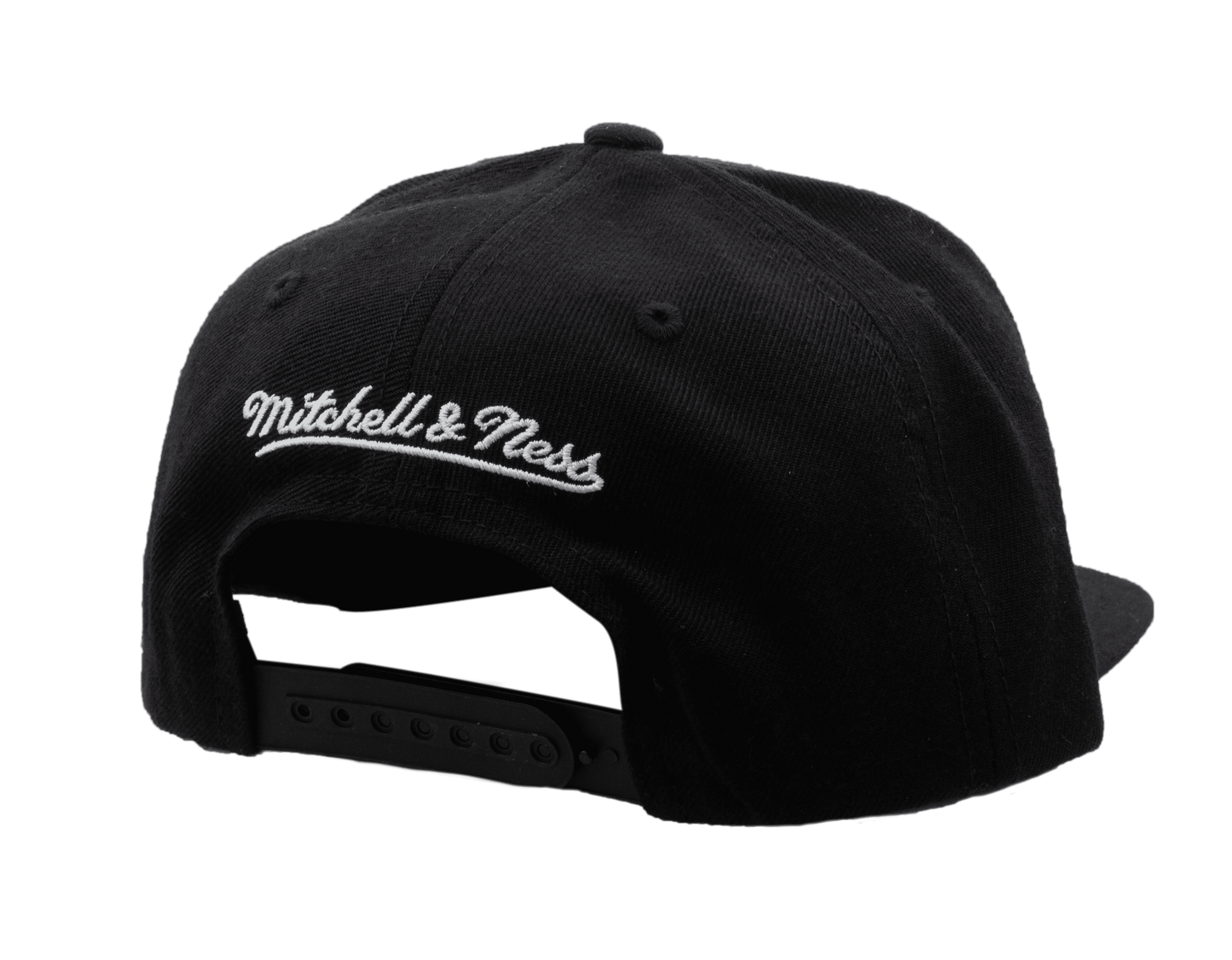 Men's Black Supreme Mitchell & Ness Chicago Bulls Snapback Hat