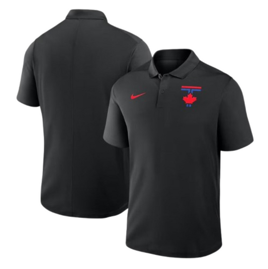 Nike MLB Toronto Blue Jays City Connect Victory Dri-FIT Polo - Black