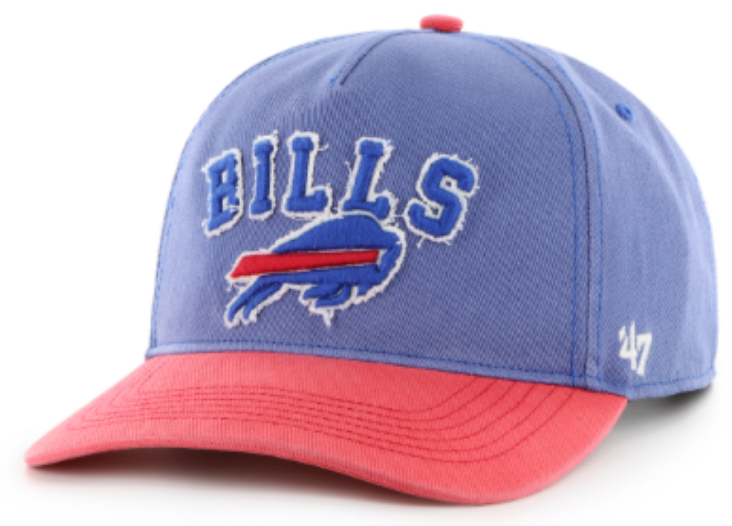 47 NFL Buffalo Bills Calderwood Hitch RF Adjustable Snapback - Blue/Red