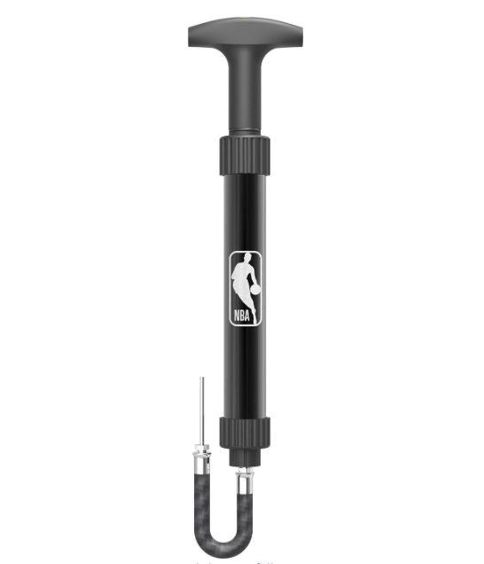 Black inflatable stand with a logo on a white background