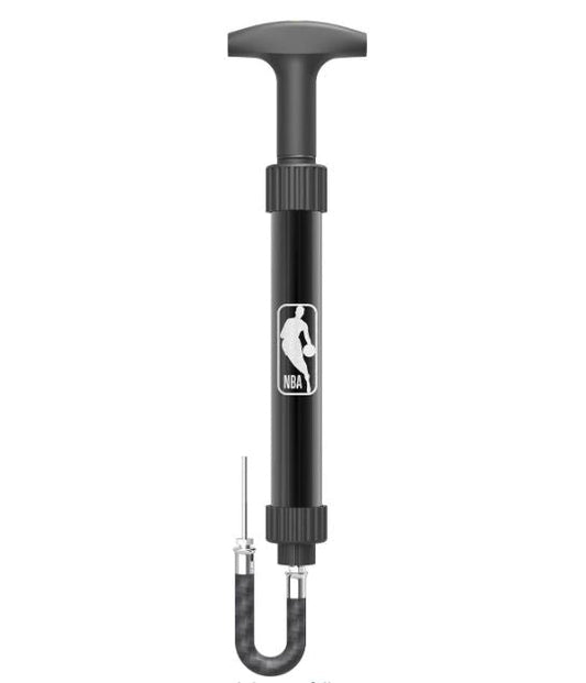 Black inflatable stand with a logo on a white background