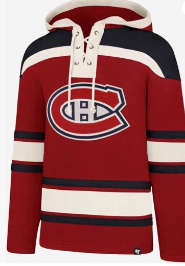 47 NHL Montreal Lacer Fleece Hoodie - Red