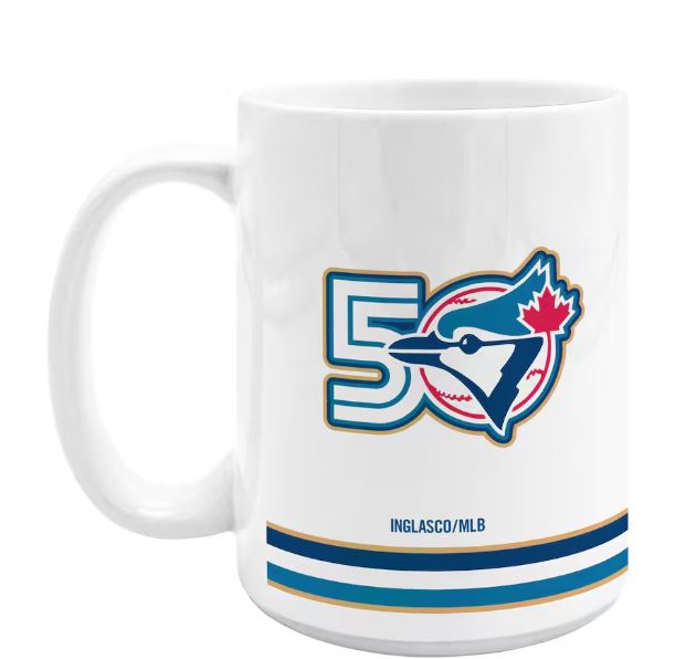 Toronto Blue Jays 50th Season 15oz Coffee Mug