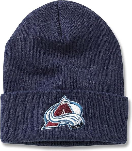 American Needle NHL Colorado Avalanche Knit Cuffed Hat -  Navy