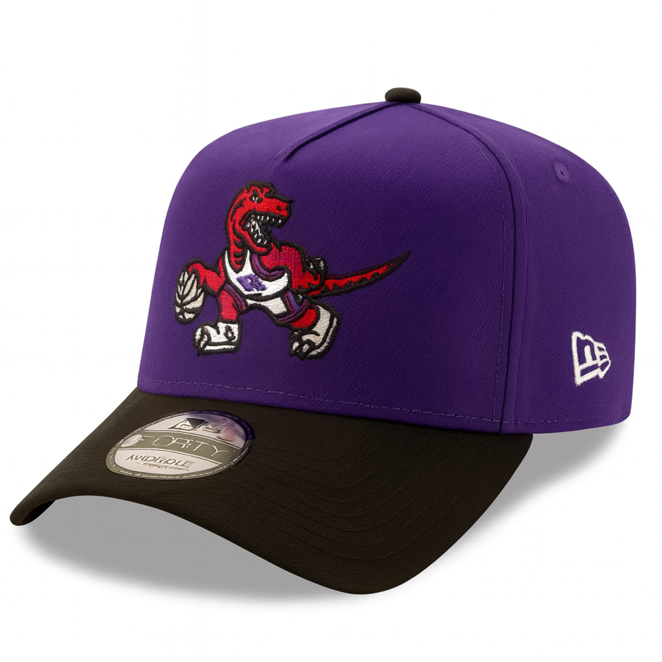 New Era NBA Toronto Raptors 9Forty Adjustable Hat - Black / Purple