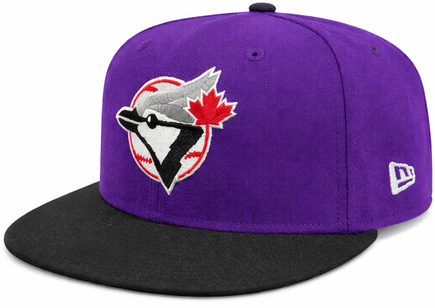 New Era 1992 World Series Toronto Blue Jays 59FIFTY Custom Fitted Hat - True Purple/Black