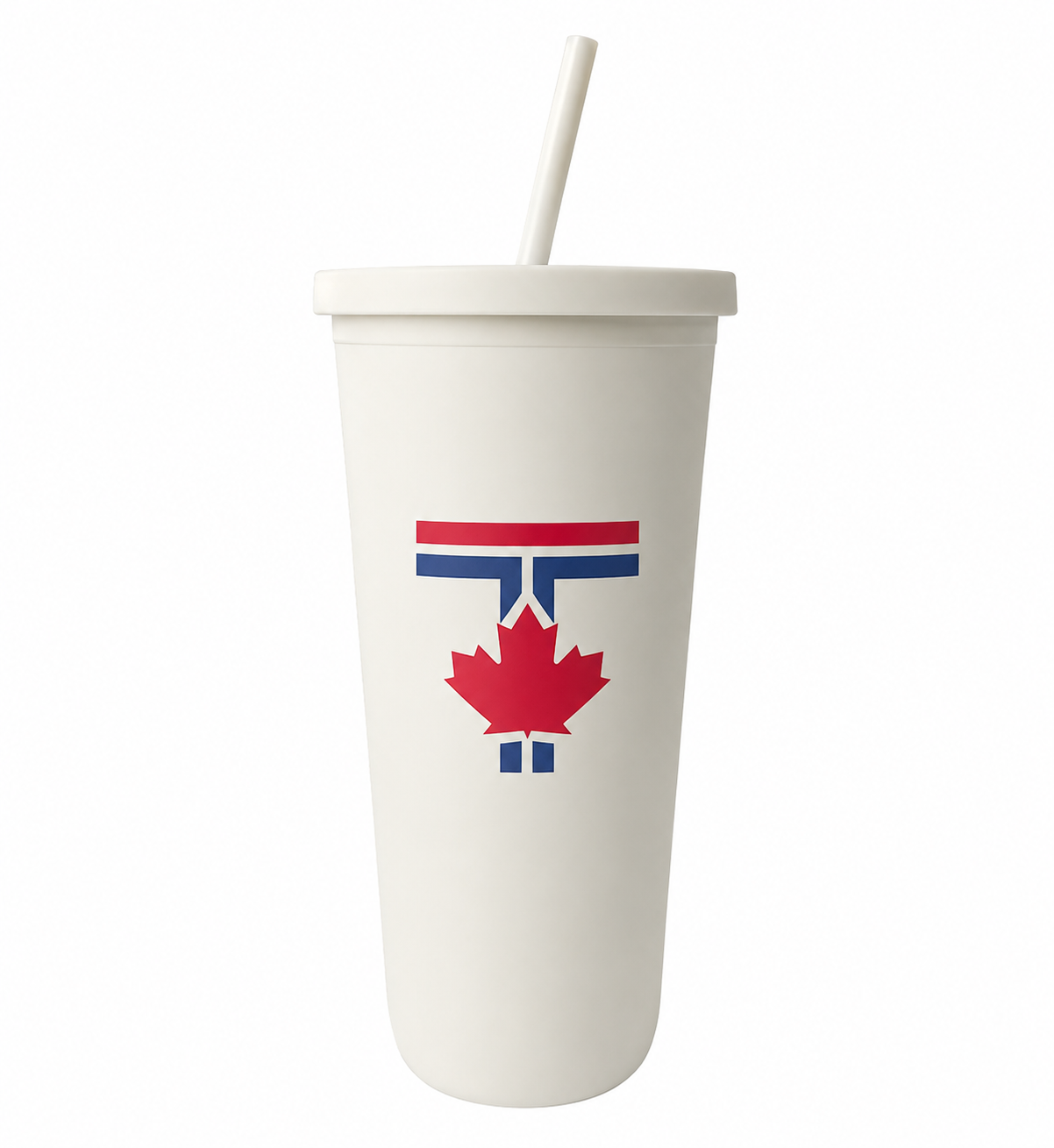 Namaka - MLB Toronto Blue Jays City Connect T Logo Matte 24 OZ (710mL) Tumbler Cup with Straw