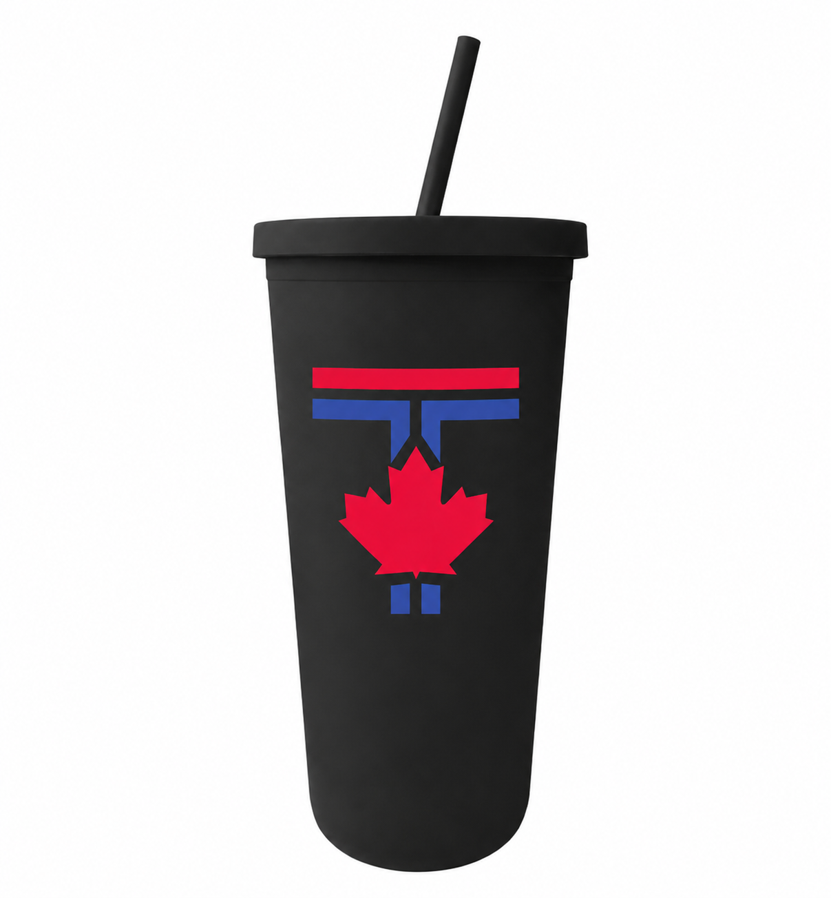 Namaka - MLB Toronto Blue Jays City Connect T Logo Matte 24 OZ (710mL) Tumbler Cup with Straw