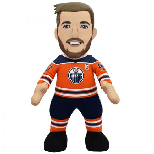 Connor McDavid 10" NHL Plush Figure Bleacher Creature - Edmonton Oilers