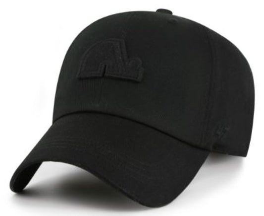 '47 NHL Quebec Nordiques Contemporary TT Clean Up - Black