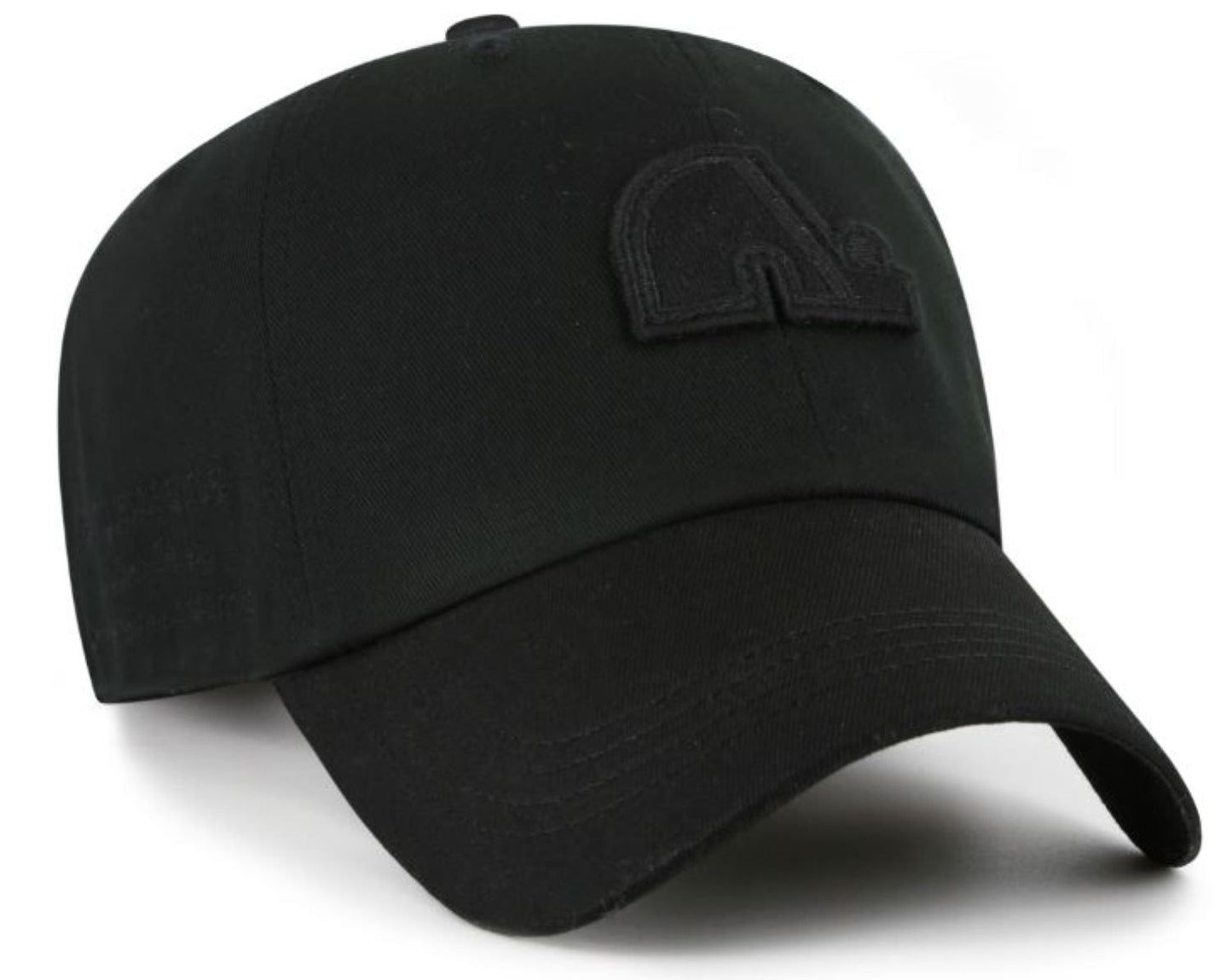'47 NHL Quebec Nordiques Contemporary TT Clean Up - Black