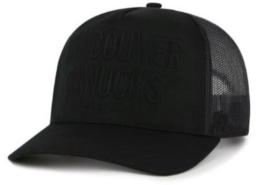 '47 NHL Vancouver Canucks Contemporary Hitch Hat - Black