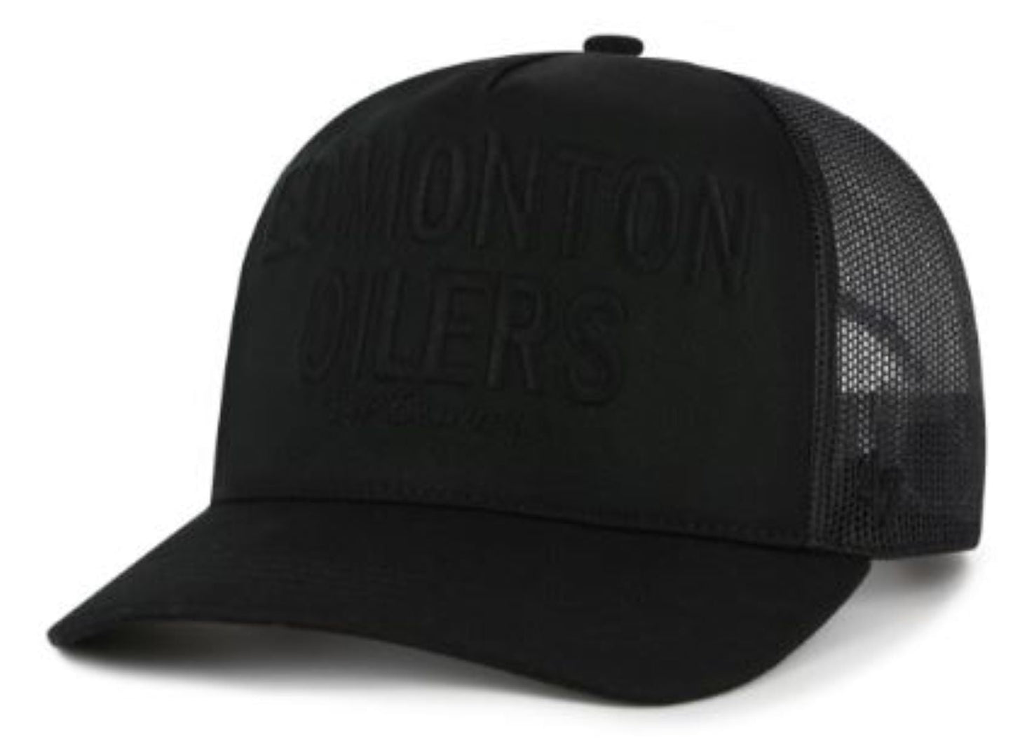 '47 NHL Edmonton Oilers Contemporary Hitch Hat - Black