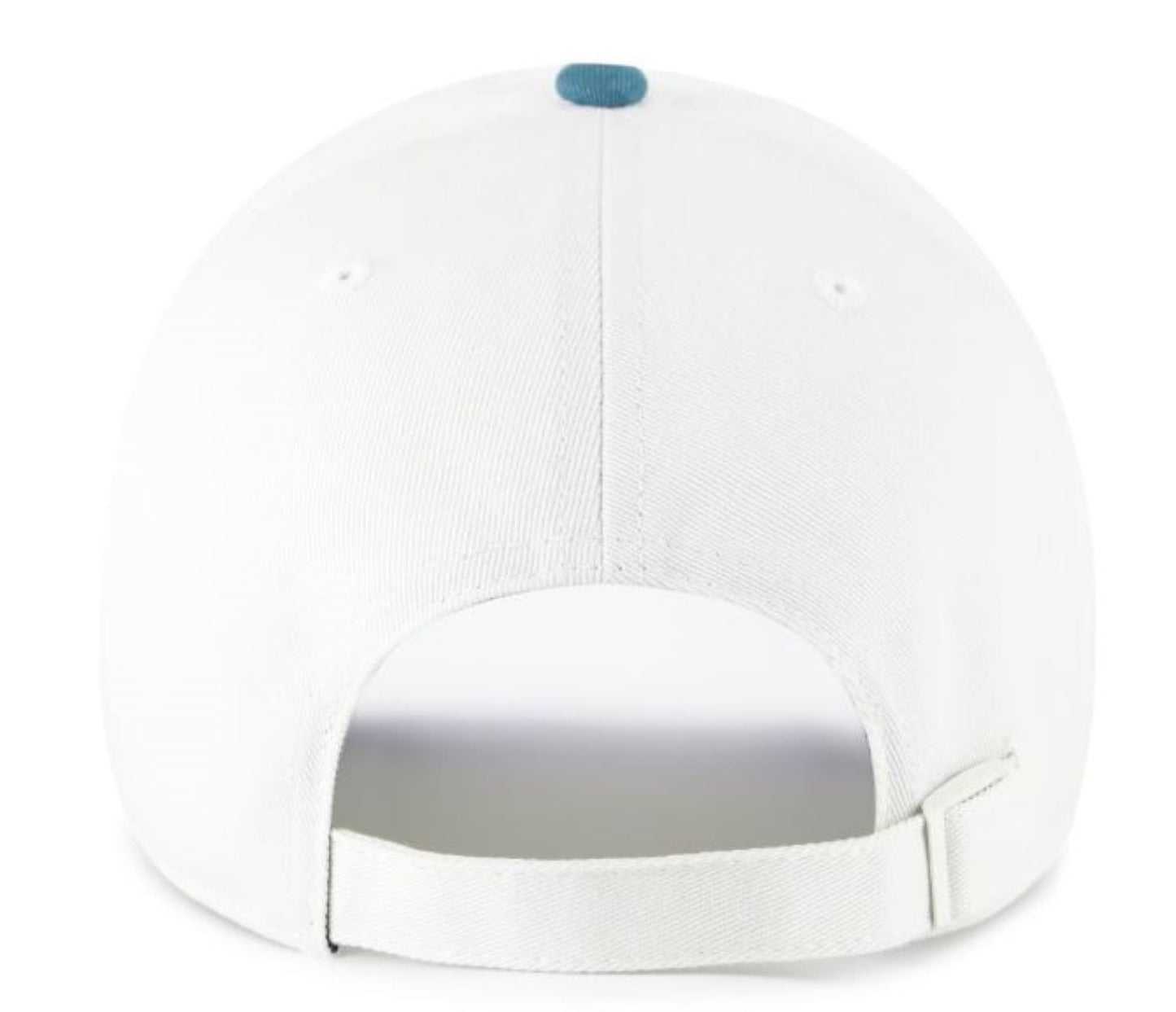 ’47 MLB Los Angeles Dodgers Contemporary TT Clean Up Adjustable Hat - White/Teal