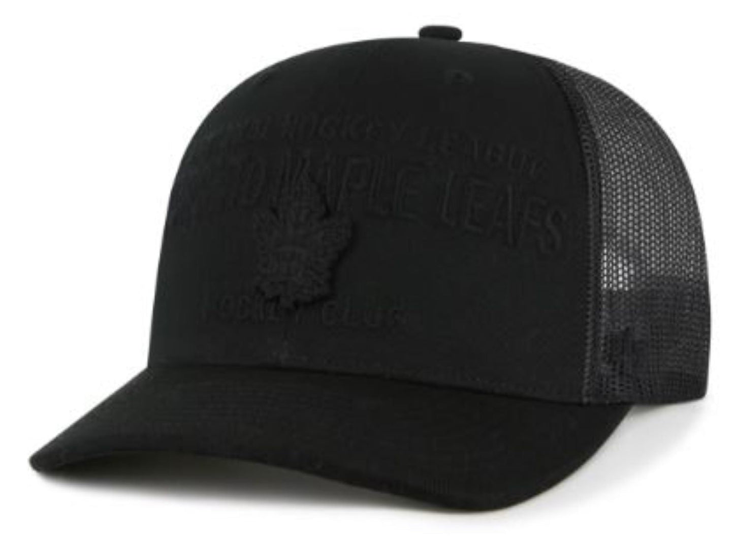 '47 NHL Toronto Maple Leafs Contemporary Mesh Trucker Hat - Black