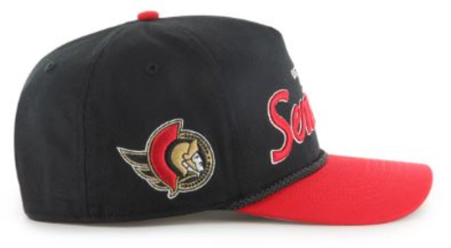 47 NHL Crosstown Script Two-Toned Hitch Adjustable Snapback