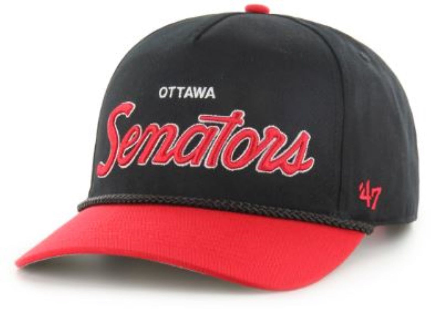 47 NHL Crosstown Script Two-Toned Hitch Adjustable Snapback