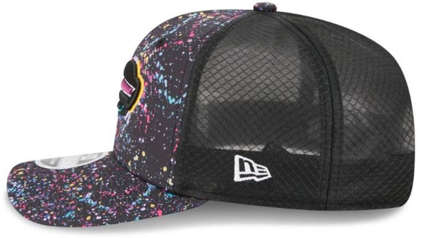New Era NFL Buffalo Bills 2025 Crucial Catch 9SEVENTY Stretch-Snap Trucker Adjustable Hat - Black (Copy)