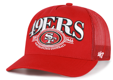 47 NFL Teams Deluxia Hitch RF Adjustable Snapbacks