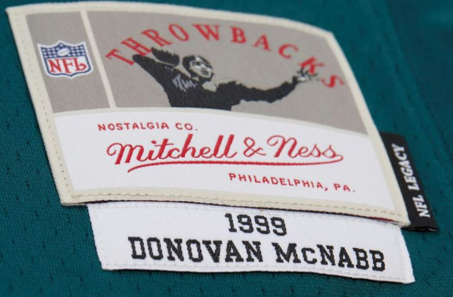 Mitchell & Ness Donovan McNabb Philadelphia Eagles 1999 Legacy Player Jersey - Midnight Green