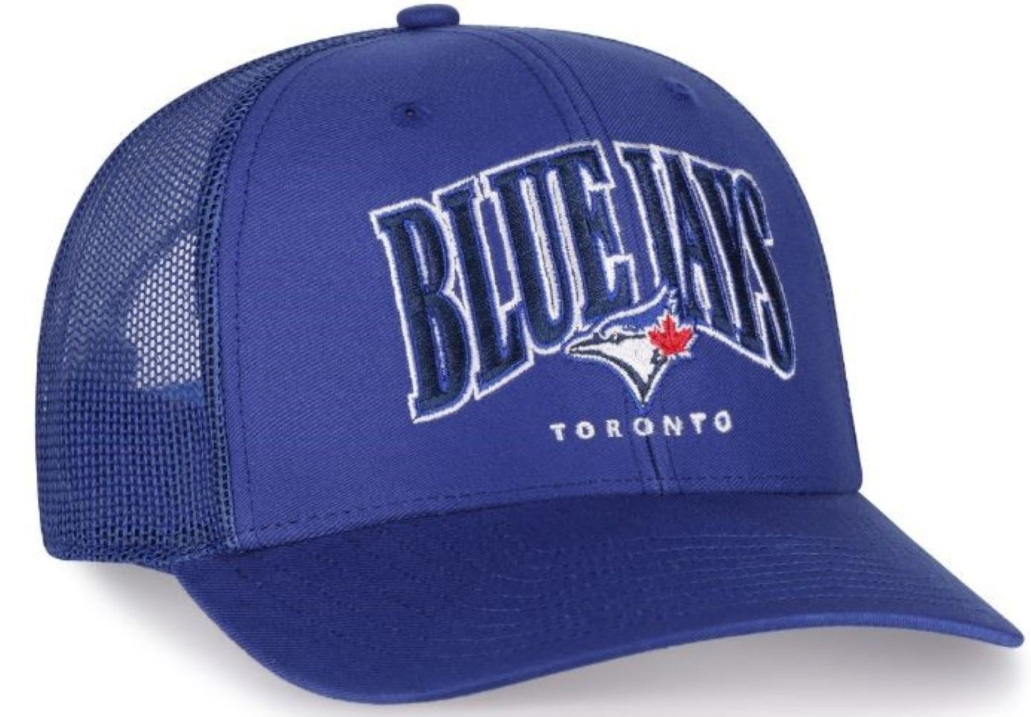 47 MLB Toronto Blue Jays Drawbridge Trucker Adjustable Hat - Royal Blue