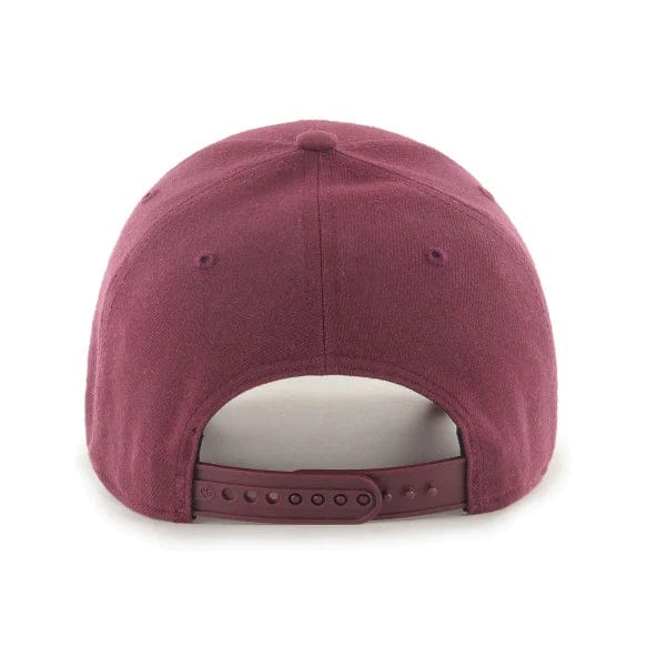 New York Yankees '47 MVP Adjustable Hat - Burgundy & Gold Logo