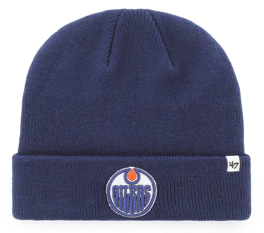 Edmonton Oilers '47 Cuff Knit Toque - Navy Blue