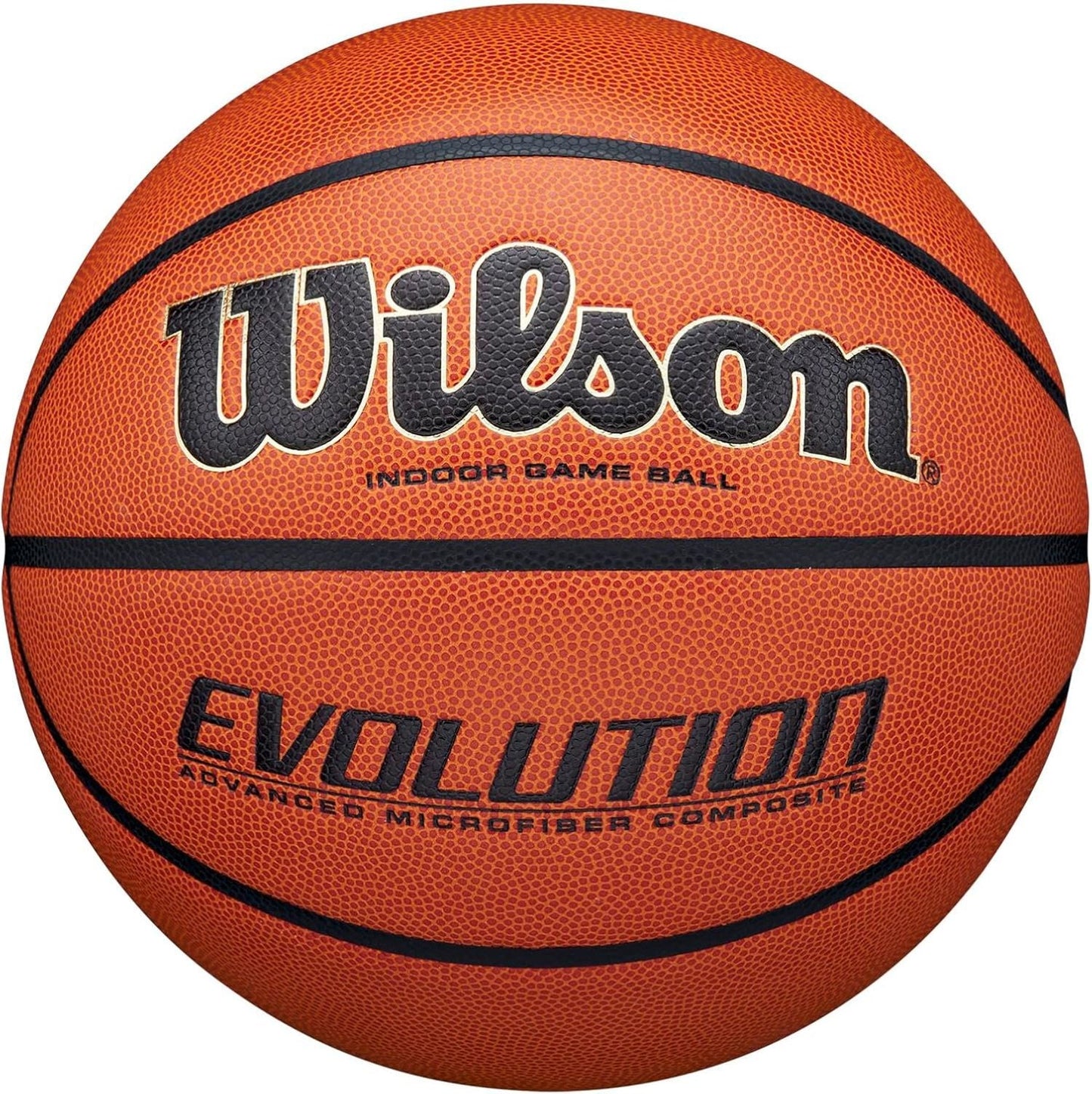 Wilson Evolution Black Edition Official Basketball - Size 5-27.5"