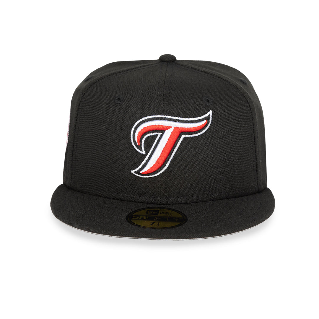 New Era Toronto Blue Jays T Black Sidepatch 59fifty 5950 Fitted Cap Limited Edition Exclusive