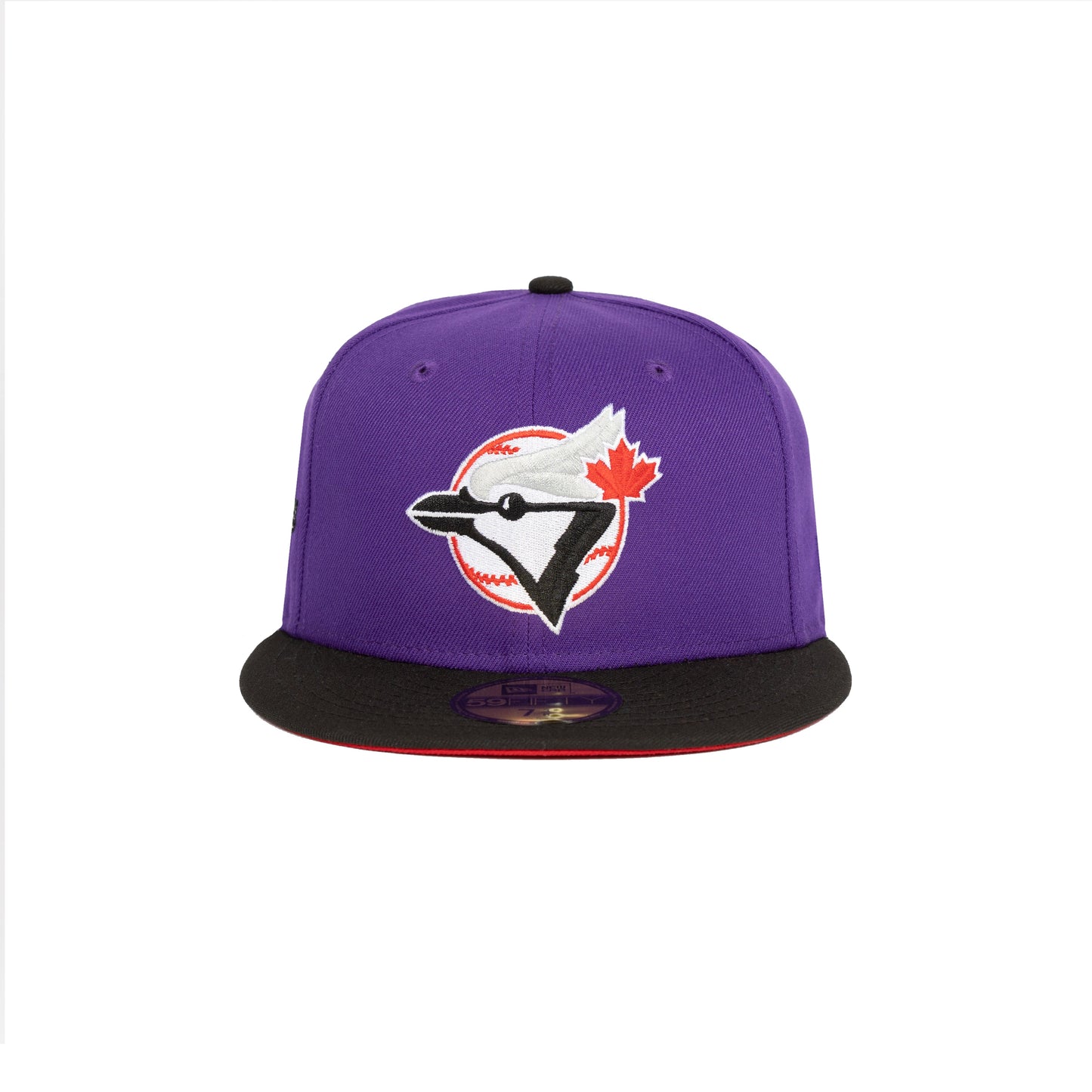 New Era 1992 World Series Toronto Blue Jays 59FIFTY Custom Fitted Hat - True Purple/Black