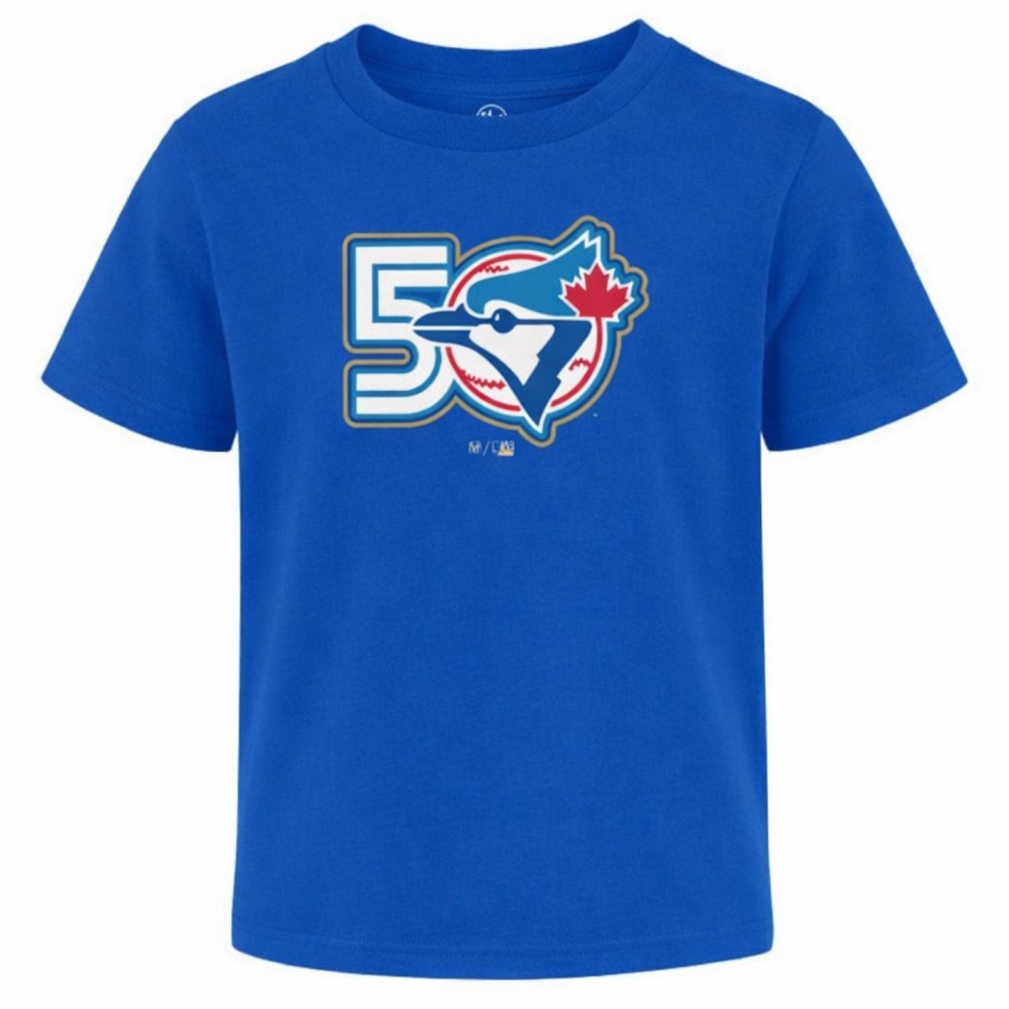 '47 MLB Toronto Blue Jays Youth Fan 50th Anniversary Tee - Blue