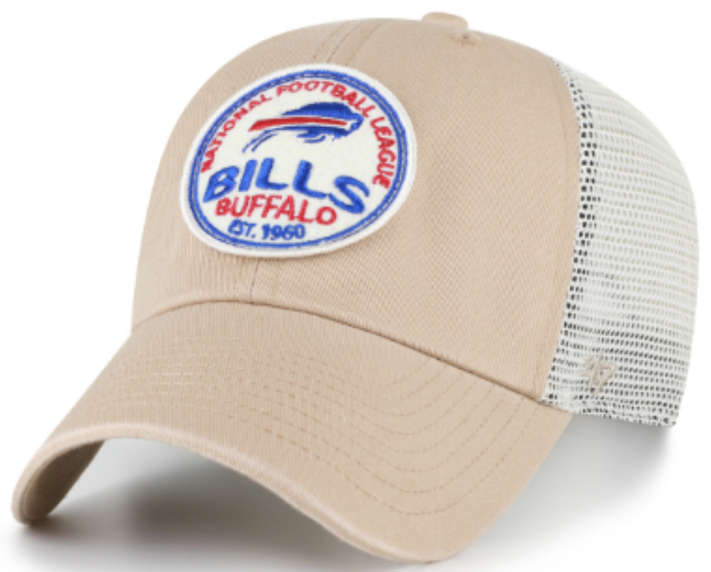 ’47 NFL Buffalo Bills Felton Clean Up Adjustable Hat - Tan