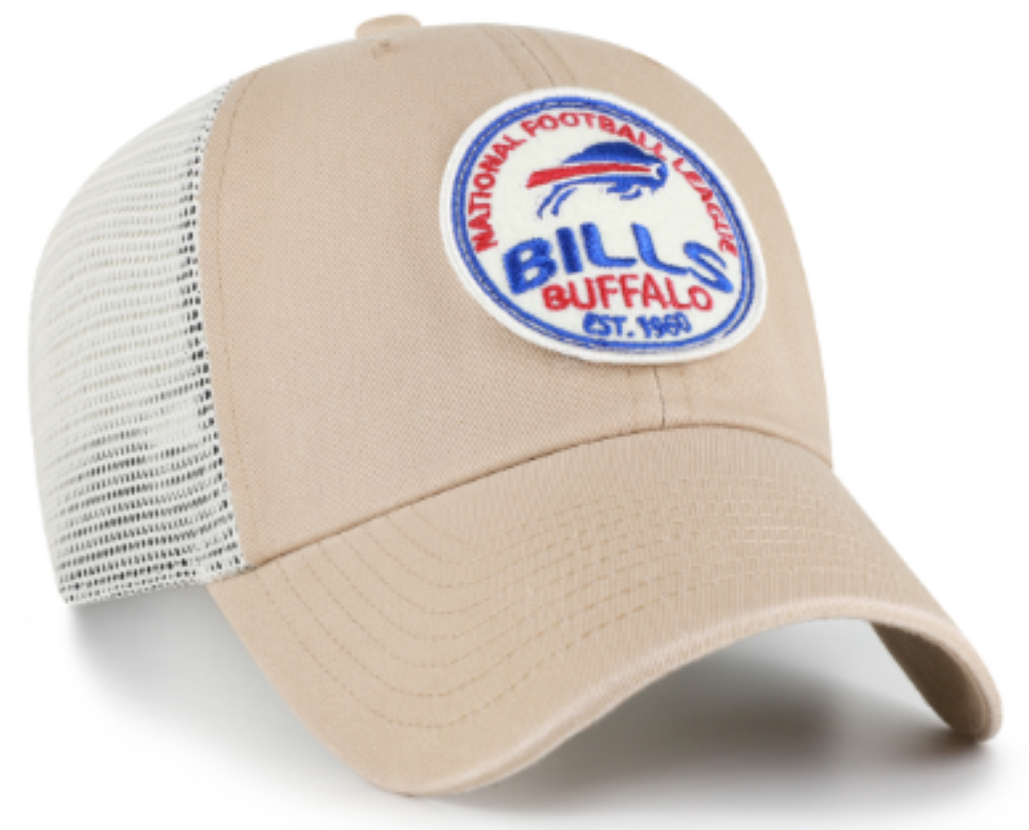 ’47 NFL Buffalo Bills Felton Clean Up Adjustable Hat - Tan