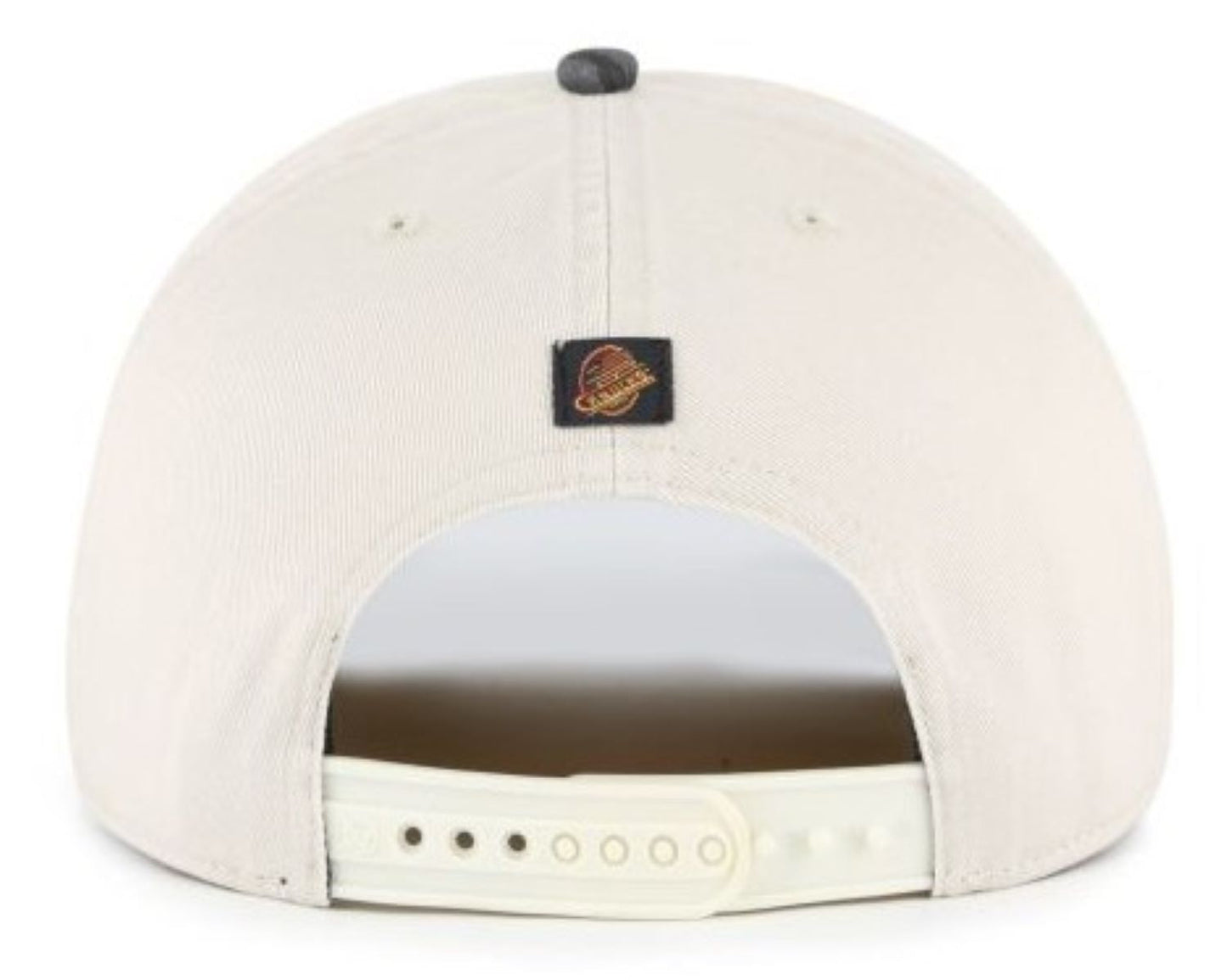 '47 NHL Vancouver Canucks Fiji Rope Hitch Adjustable Hat - Beige / Grey