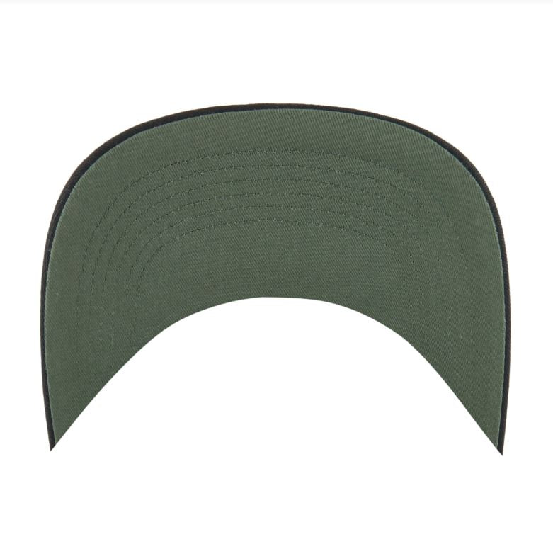 47 NHL Calgary Flames Roscoe Rope Option TT Hitch Snapback Hat - Green/Black