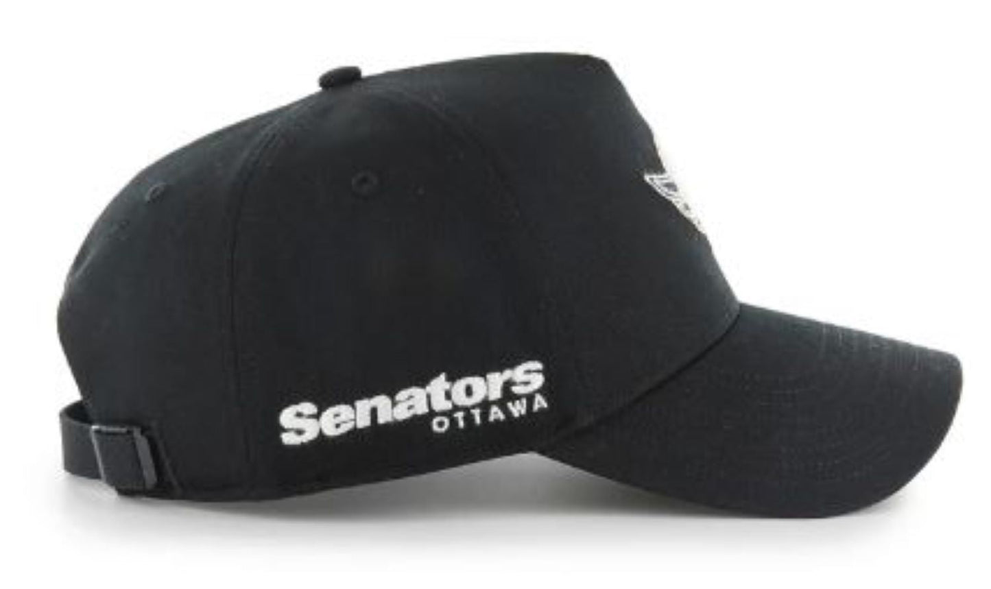 '47 NHL Ottawa Senators Foundational DT Offside Clean Up Hat - Black