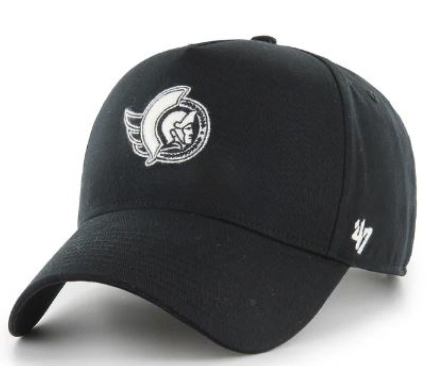 '47 NHL Ottawa Senators Foundational DT Offside Clean Up Hat - Black