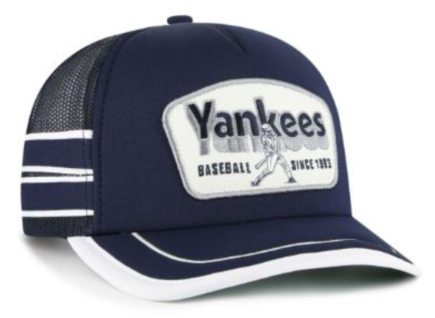 47 MLB New York Yankees Golden Age Adjustable Foam Hitch Hat - Navy Blue