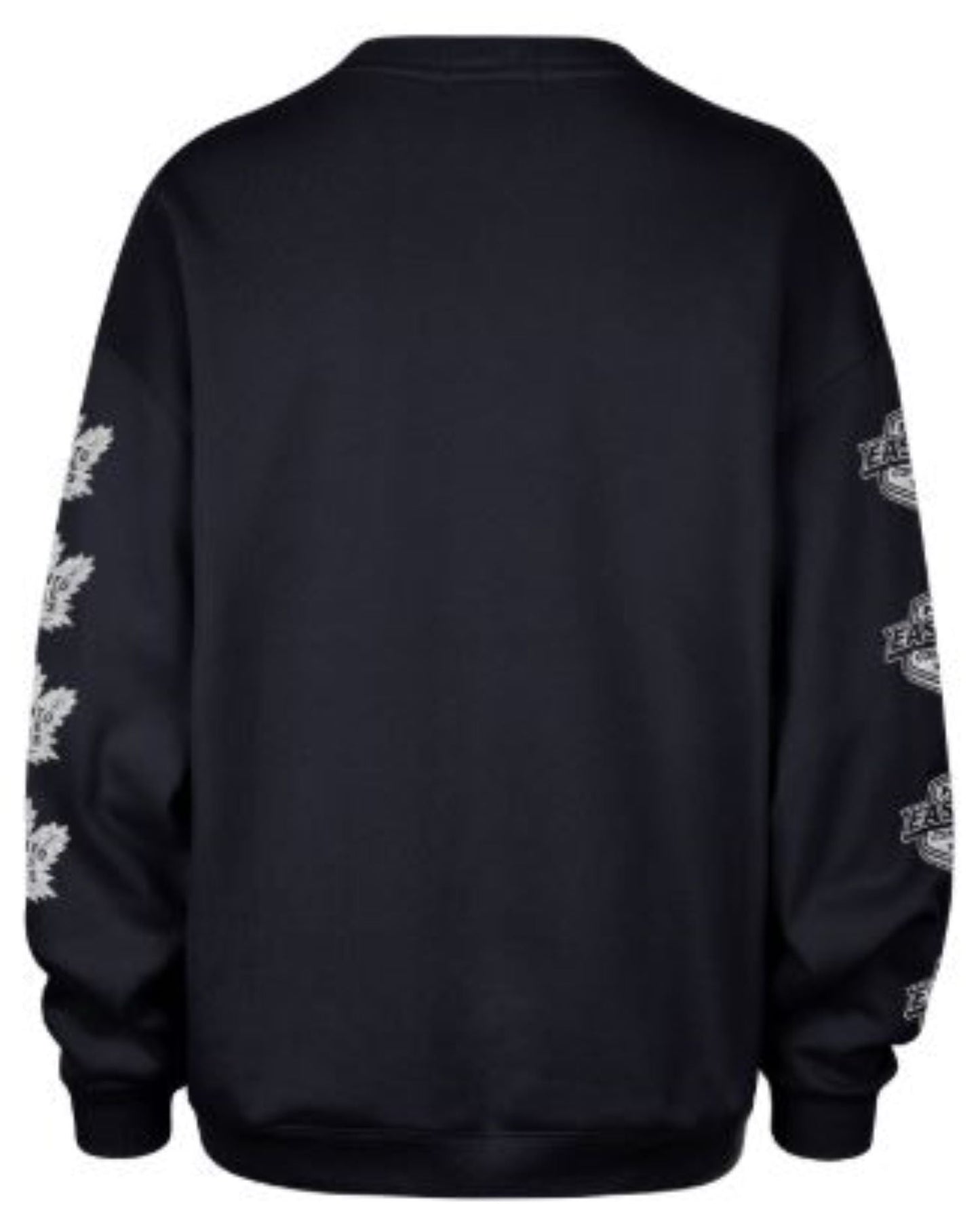 '47 NHL Women's Toronto Maple Leafs 'Go Big' Oversized Crewneck - Navy Blue
