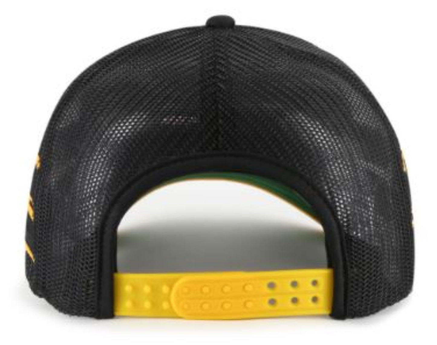 '47 NHL Vancouver Canucks Golden Age Hitch FM Snapback Hat - Black/Yellow
