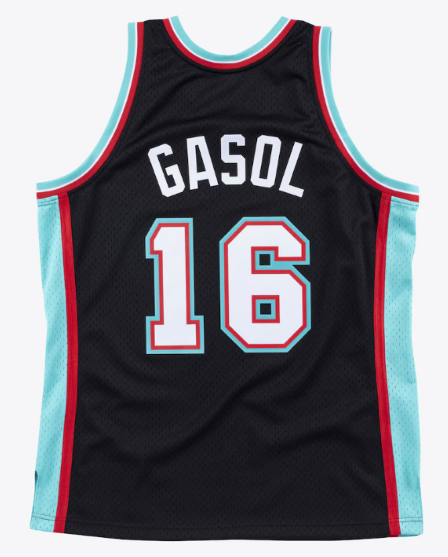 Men's Mitchell & Ness NBA Pau Gasol Memphis Grizzlies 2001/02 Hardwood Classics Swingman Jersey - Black