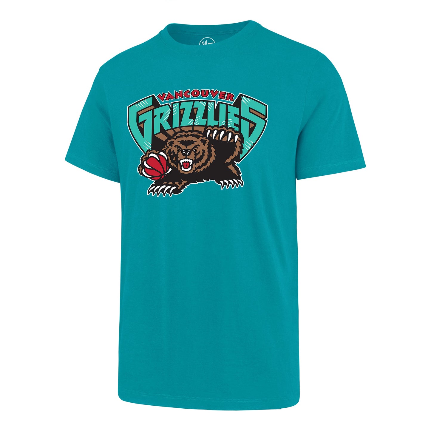 '47 Men's NBA Vancouver Grizzles Big Tee T-Shirt - Teal
