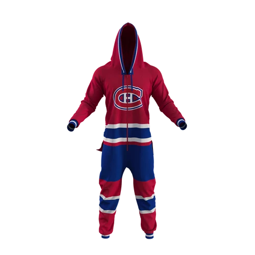 Hockey Sockey NHL Montreal Canadiens Onesie - Red/Blue