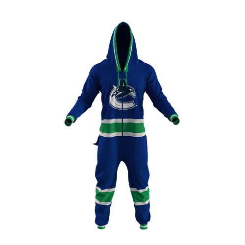 Hockey Sockey NHL Vancouver Canucks Onesie - Blue/Green