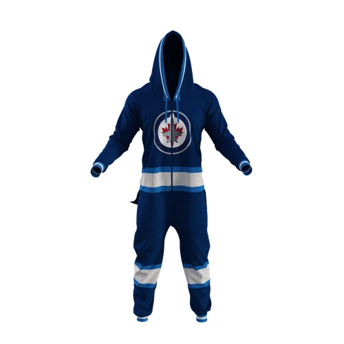 Hockey Sockey NHL Winnipeg Jets Onesie - Blue/White